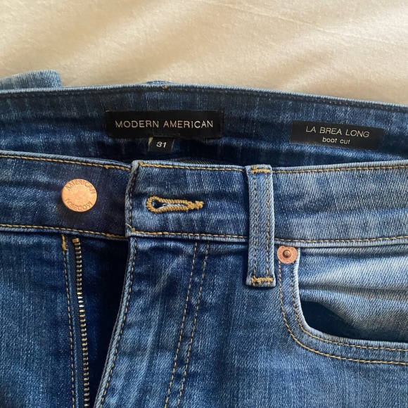 MODERN AMERICAN LA BREA LONG JEANS | Size 31 - Picture 6 of 9